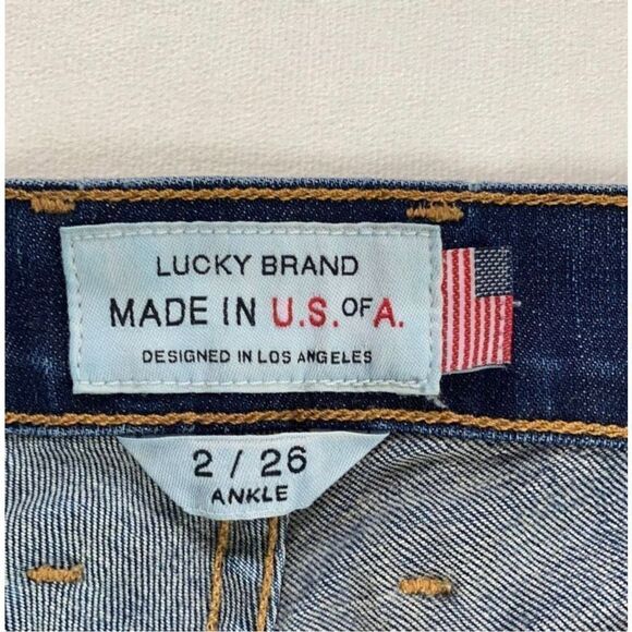 Lucky Brand Charlie Skinny Ankle Jeans Size 2/26 - Picture 4 of 16